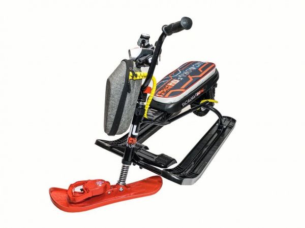 Электрический снегокат Nika Черный
