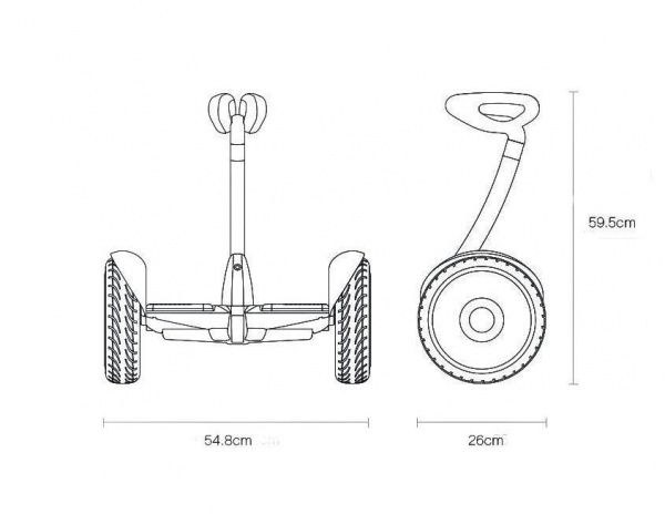 Мини-сигвей Ninebot Mini White