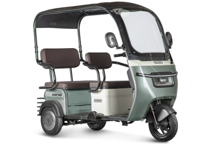 Электротрицикл Rutrike Gelbert Sarin 48V/60V 1000Вт серо-белый