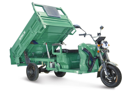 Грузовой электротрицикл Rutrike D5 1700 темно-зеленый