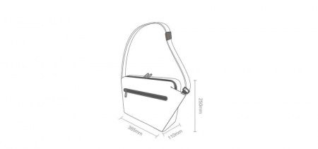 Сумка 90 Points Functional Messenger