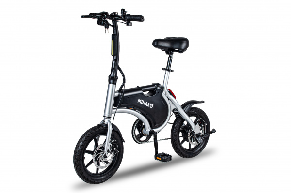 Электровелосипед Minako Smart 10 Ah Серый