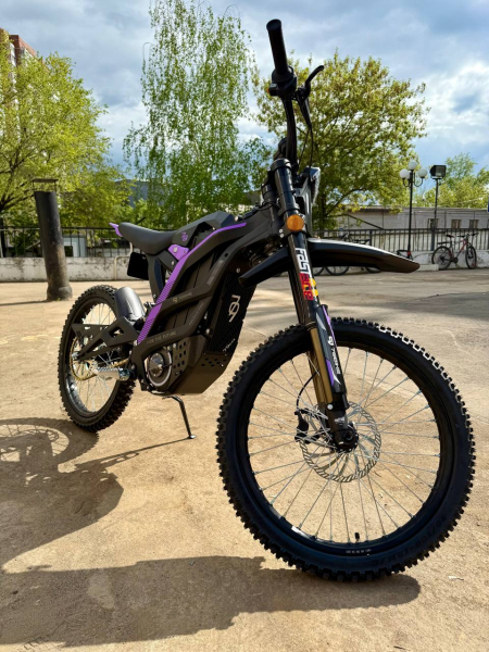 Электромотоцикл эндуро 79bike Falcon Pro пурпурный