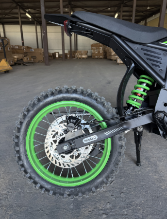 Электропитбайк Minako Pit R зеленый