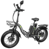 Электровелосипед Syccyba H2 DUAL серый