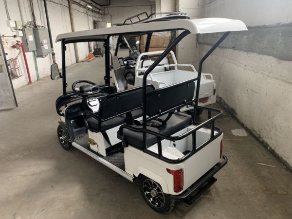 Гольфкар GreenCamel A4 ECO 105Ah/60V (4 seats 1200W R8) пониженная Белый