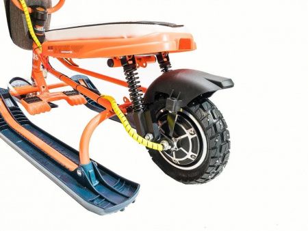 Электрический снегокат Nika Оранжевый